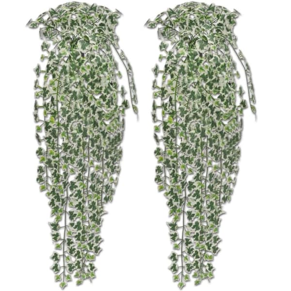 Kunstige vedbendplanter 4 stk. 90 cm broget - Kunstig Plante - Kunstige Planter - Home & Living