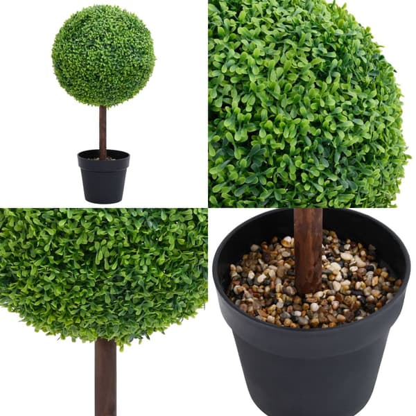 Konstväxt buxbom bollformad med kruka 50 cm grön - Konstväxt - Konstväxter - Home & Living