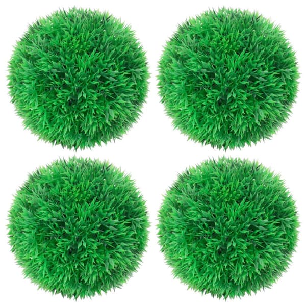 kunstige buksbom 4 stk. 12 cm kugleformet
