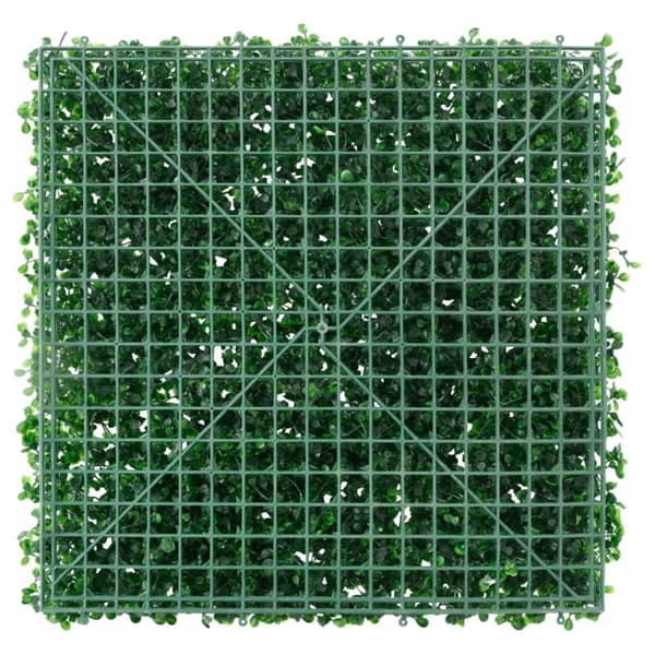 vidaXL Keinotekoinen pensasaita 24 kpl vihreä 50x50 cm