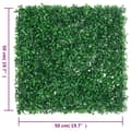 Pikkukuva 8 / 8: vidaXL Keinotekoinen pensasaita 24 kpl vihreä 50x50 cm