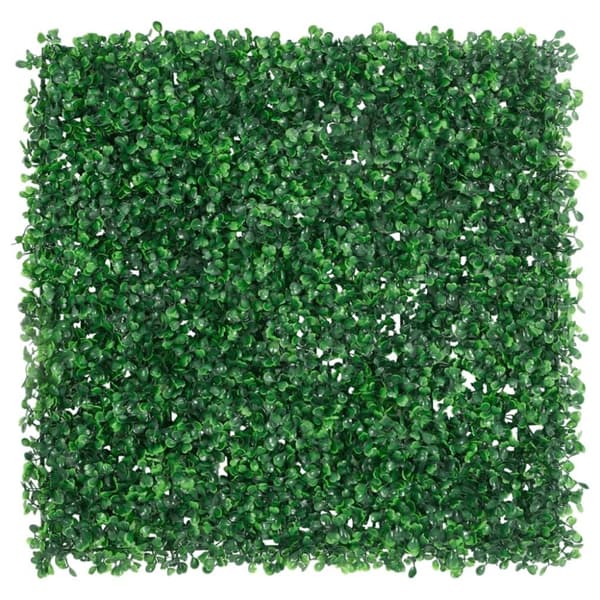 vidaXL Keinotekoinen pensasaita 24 kpl vihreä 50x50 cm
