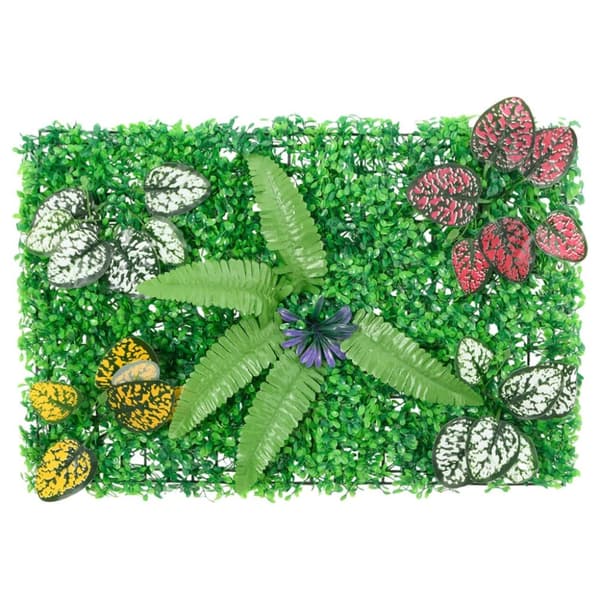 vidaXL Keinotekoinen kasviaita 24 kpl vihreä 40x60 cm