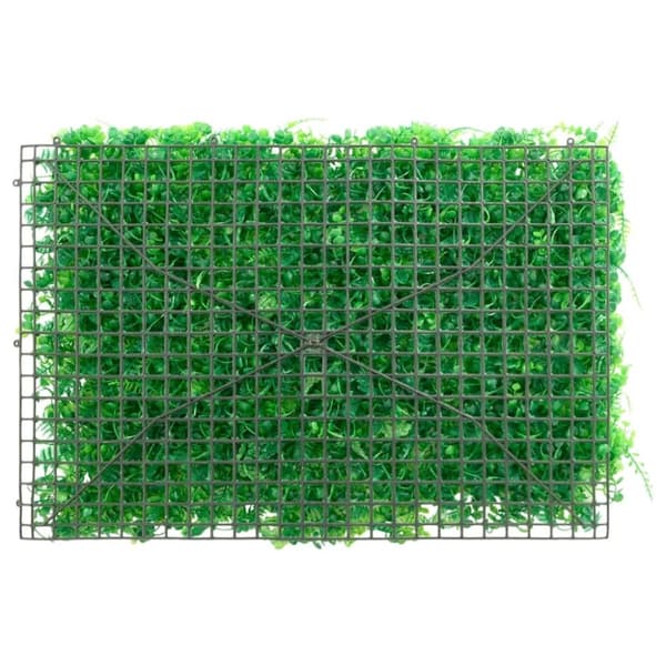 vidaXL Keinotekoinen saniaisaita 24 kpl vihreä 40x60 cm