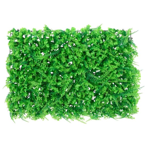 vidaXL Keinotekoinen saniaisaita 24 kpl vihreä 40x60 cm