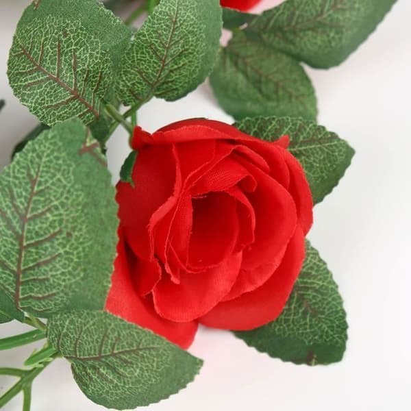Bröllopsdekoration Valv Luftkonditionering Rör Slingrande Trädgård Hem Bröllop Bildekoration Simulering Rose Vine Blomma