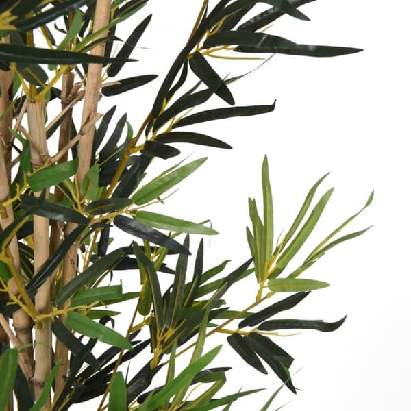 Konstväxt bambu 1104 blad 180 cm grön