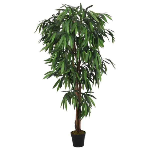 Konstväxt mangoträd 600 blad 150 cm grön