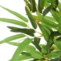 Miniatyrbild 2 av 2: Konstväxt bambu 368 blad 80 cm grön