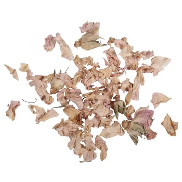Torkade blommor - RAYHER - Blomblad Ros - 5g - Perfekt för tvåltillverkning, harts, ljus