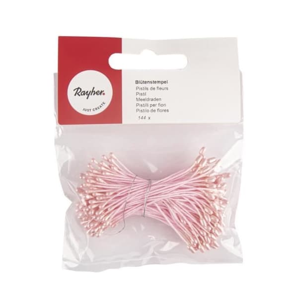Blompistiller, rosa, 144 st {färg}