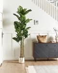 Miniatyrbilde 2 av 5: Kunstig plante Grønn Svart Syntetisk materiale 221 cm Monstera Dekorasjon Interiør