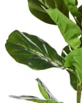 Miniatyrbilde 4 av 5: Kunstig Potteplante Grønt Syntetisk Materiale 72 cm Fiddle Leaf Tree Plant Dekorativt Innendørs Tilbehør