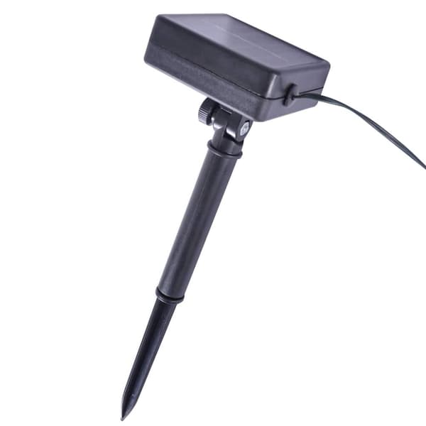 vidaXL Plastkulor av buxbom med LED-lampor 2 st gröna 52 cm