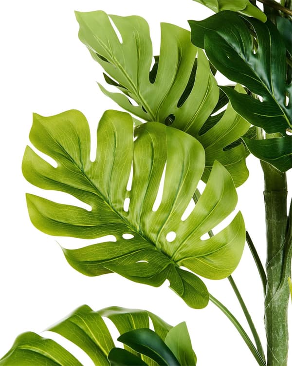 Kunstig potteplante syntetisk materiale 221 cm monstera interiør dekoration