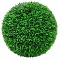 Miniatyrbillede 2 af 9: vidaXL Kunstige buksbomkugler med LED-lys 2 stk Grøn 55 cm