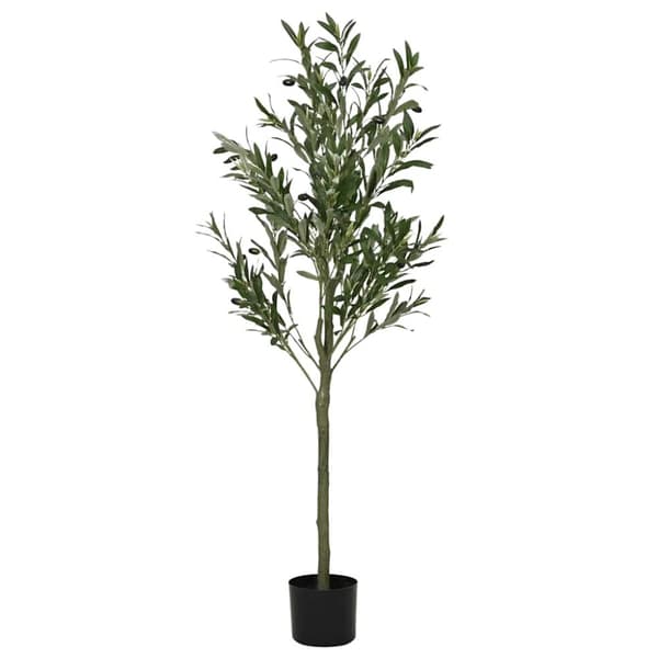 Konstgjort olivträd 450 blad 120 cm grönt