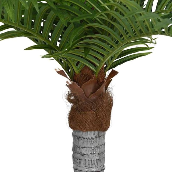 vidaXL kunstig palme 15 blade 200 cm grøn