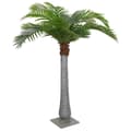Miniatyrbillede 1 af 5: vidaXL kunstig palme 15 blade 200 cm grøn