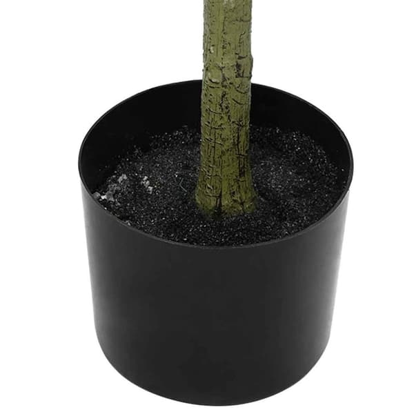 vidaXL Keinotekoinen oliivipuu 450 Lehdet 120 cm Vihreä