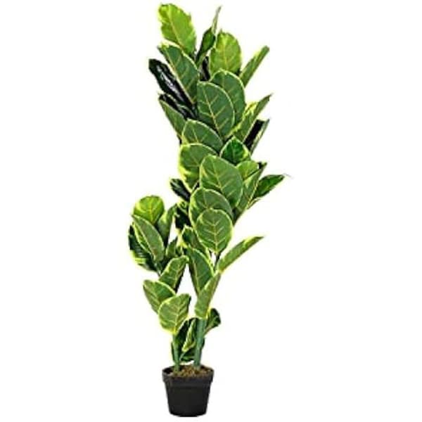 Dekorativ växt - DKD Heminredning - Standard - Grön - Polyeten - 42 x 42 x 122 cm