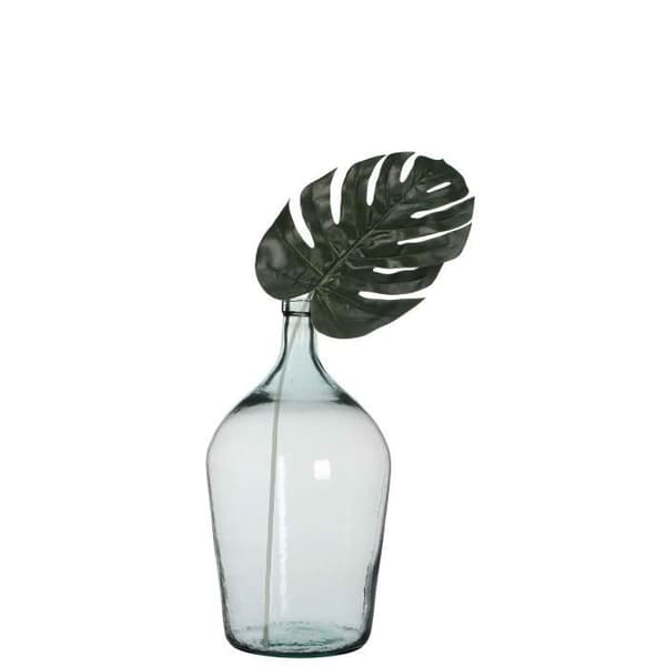 Konstgjord blomma - MICA DECORATIONS - Monstera blad - Polyester - 88 cm - Grön