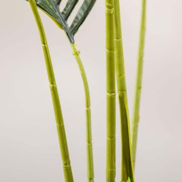 Rootz Artificial Palm Tree - Faux Palm - Realistisk inomhusväxt - Lägger till tropisk atmosfär - 170 cm höjd - Ø15cm x 12,5 cm potten