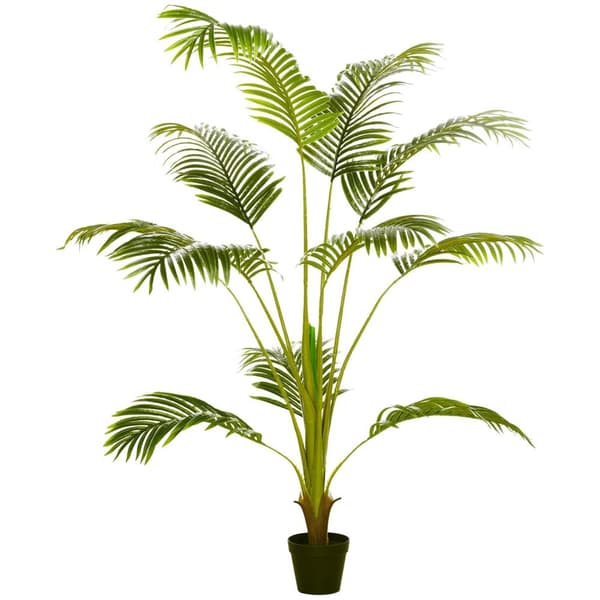 Rootz Artificial Palm Tree - Faux Palm - Realistisk inomhusväxt - Lägger till tropisk atmosfär - 170 cm höjd - Ø15cm x 12,5 cm potten