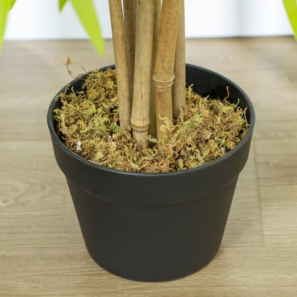 Rootz Artificial Bamboo Plant - Decorative Plant - Faux Tree - Low Maintenance - Ø15.5 x 150h cm