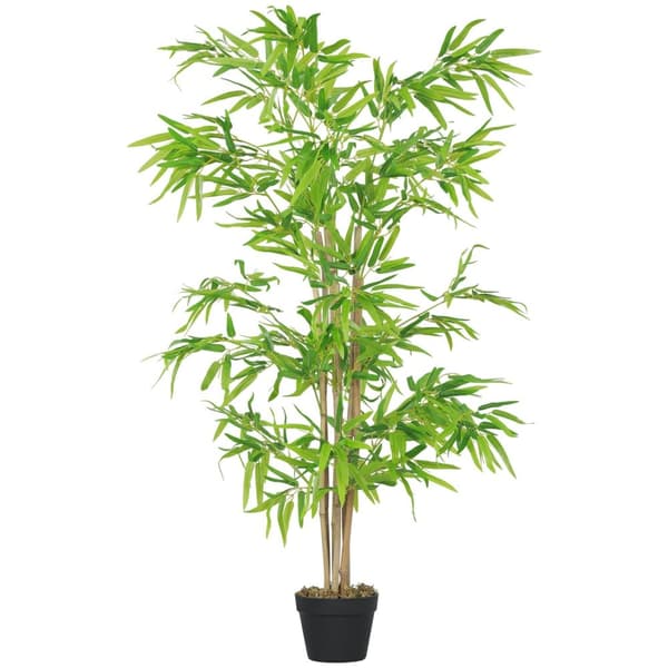 Rootz kunstig bambusplante - dekorativ plante - faux træ - lav vedligeholdelse - Ø15,5 x 150 timer cm