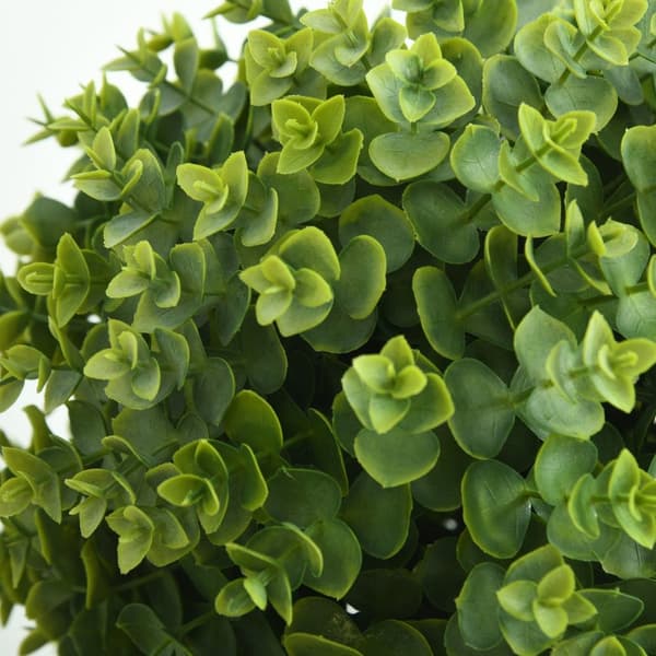 Rootz Artificial Plant Tree 3 Balls Boxwood - Faux Greenery - Dekorativ topiary - Realistisk design - 115 cm höjd