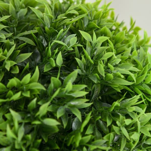 Rootzin keinotekoinen buxus -puu - Faux Plant - Koristeellinen puu - Elämäinen muotoilu - 110 cm x Ø 20 cm ruukku sisä- ja ulkokäyttöön