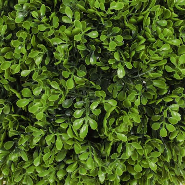 Rootz Artificial Boxwood Plant - Faux Greenery - Realistic Decor - Always Fresh - 115 cm H X 19,5 cm Ø Pot