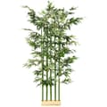 Miniatyrbillede 1 af 11: Rootz kunstig bambusplante - dekorativ plante - faux plante - ægte look - let pleje - 180 cm høj - gryde: 35L x 10W x 10H cm