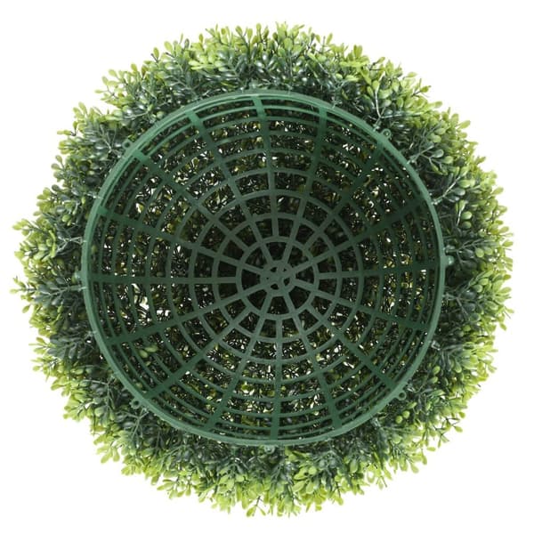 Rootz Sæt med 2 Boxwood Ball Artificial Plants - Faux Husplant - Dekorativt grønt - UV -beskyttelse - Ø40CM