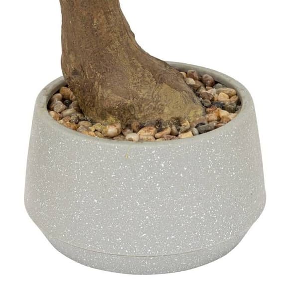 Bonsai i kruka "Polin" grön keramik kruka H45cm - Atmosphera inredningsdesigner - Grön
