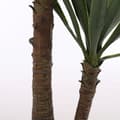 Miniatyrbild 5 av 6: Glimmerdekorationer Yucca Konstgjorda växter - H120 x Ã˜70 cm