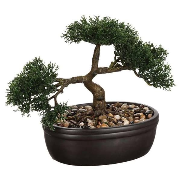 Bonsai keramikkruka H.23cm -
