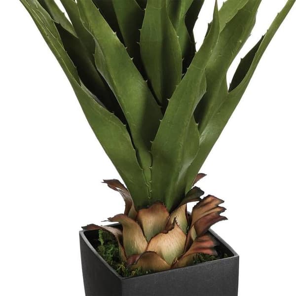 Konstgjord växt - Atmosphera interior creator - Agave - H73 cm - Grön - Underhållsfri