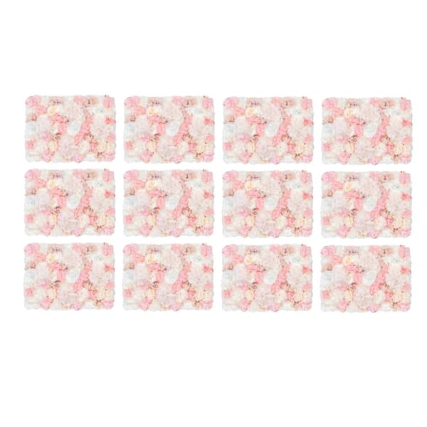 Konstgjorda Blomväggspaneler, Elegant Design, Flerfärgad Variation,M, MULTI