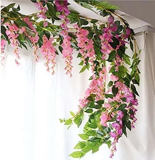 Konstgjord murgröna krans Imitationsblomkrans lämplig för hem, trädgård, utomhus och bröllop
