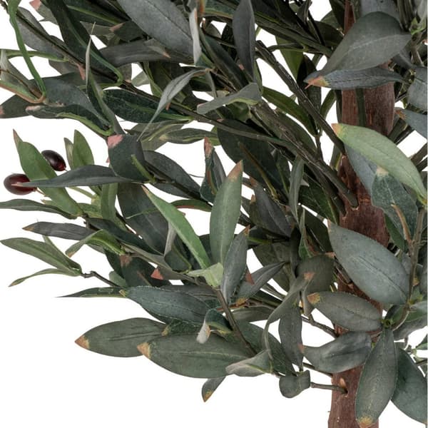 Rootz Artificial Olive Tree - Faux Tree - Fake Plant - Mediterranean Charm - 58 cm x 58 cm x 150 cm