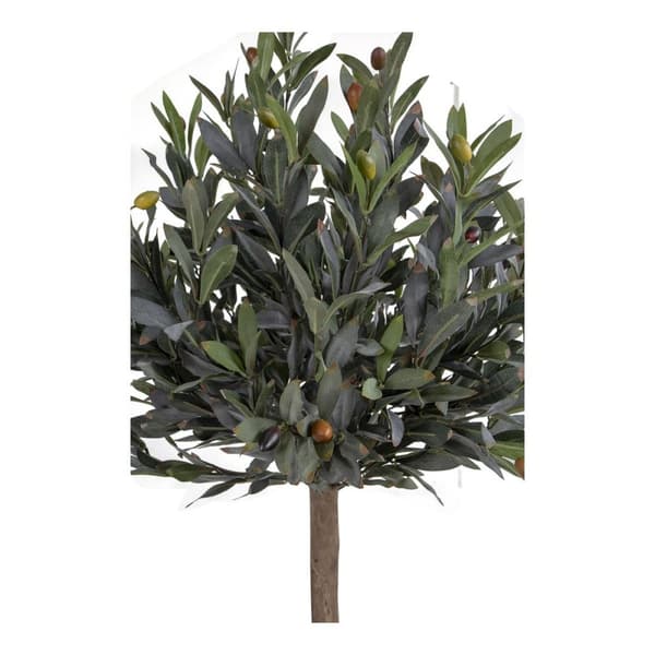 Rootz Artificial Olive Tree - Faux Olive Plants - Decorative Greenery - Mediterranean Charm - 43x47x120 CM