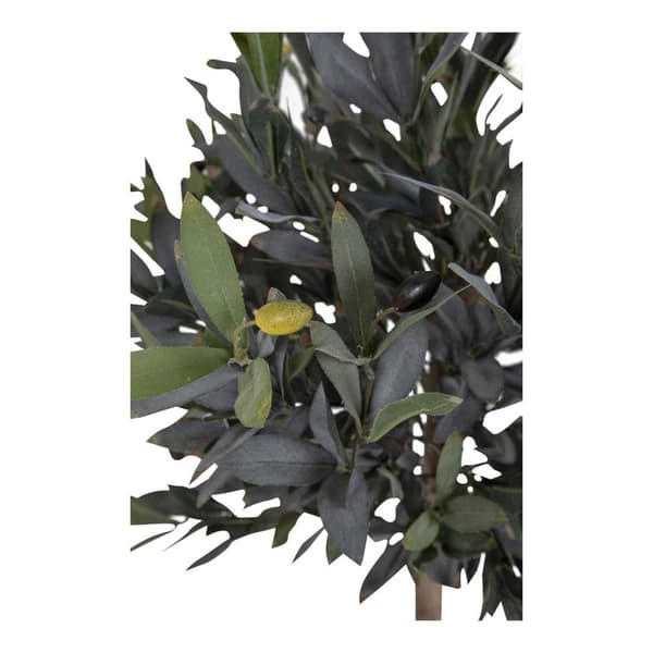 Rootz Artificial Olive Tree - Faux Olive Plants - Decorative Greenery - Mediterranean Charm - 43x47x120 CM