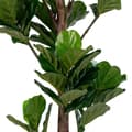 Miniatyrbild 3 av 3: Rootz Artificial Fiddle Leaf Tree - Faux Lövverk - Dekorativ växt - Hassle -Free Elegance - 81x93x190cm