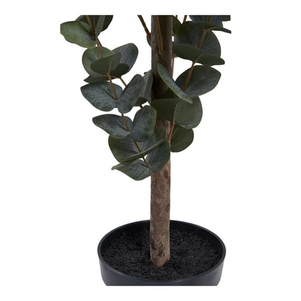Rootz eucalyptusträd - konstgjord växt - faux grönska - lågt underhållsdekor - 120 cm x 46 cm x 36 cm