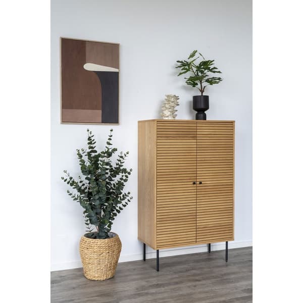 Rootz eucalyptusträd - konstgjord växt - faux grönska - lågt underhållsdekor - 120 cm x 46 cm x 36 cm