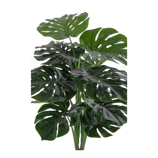 Monstera kunstig plante H90 cm grønn.