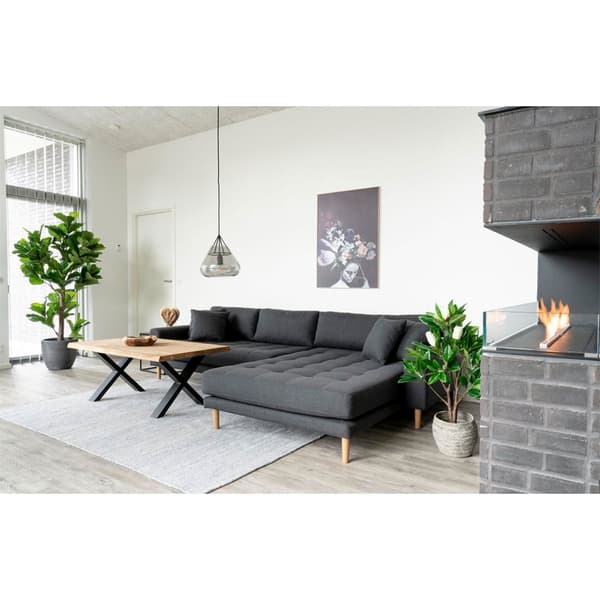 Violinfigen kunstig plante H190 cm grønn.
