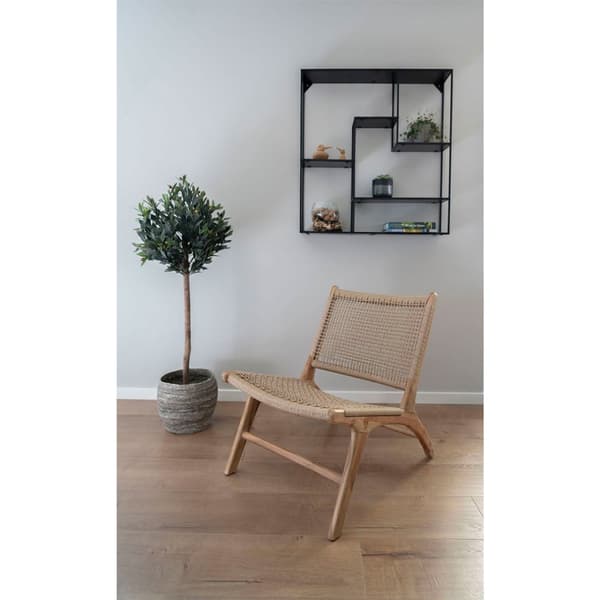 Oliventræ kunstig plante H120 cm grønn.